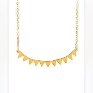 Gorjana Rose Gold Comb Necklace